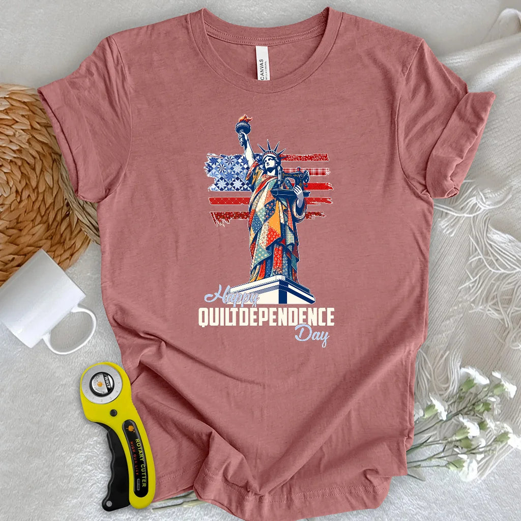 Happy Quiltdependence Day T-shirt