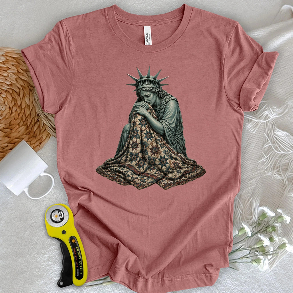 Her Liberty Quilt T-shirt