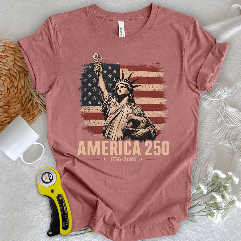 Liberty Freedom Quilt T-shirt