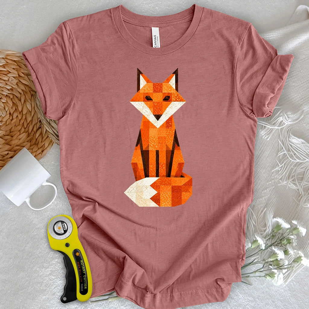 Patchwork Fox T-shirt