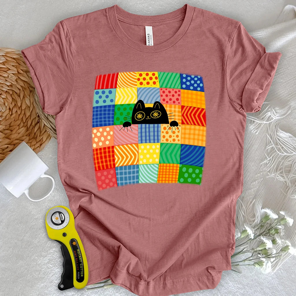 Patchwork Kitty T-shirt