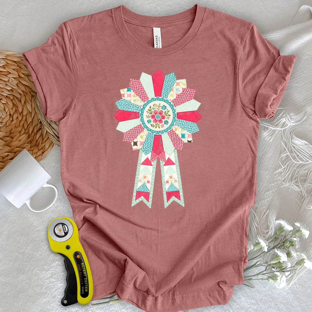 Quilted Fair Ribbon T-shirt