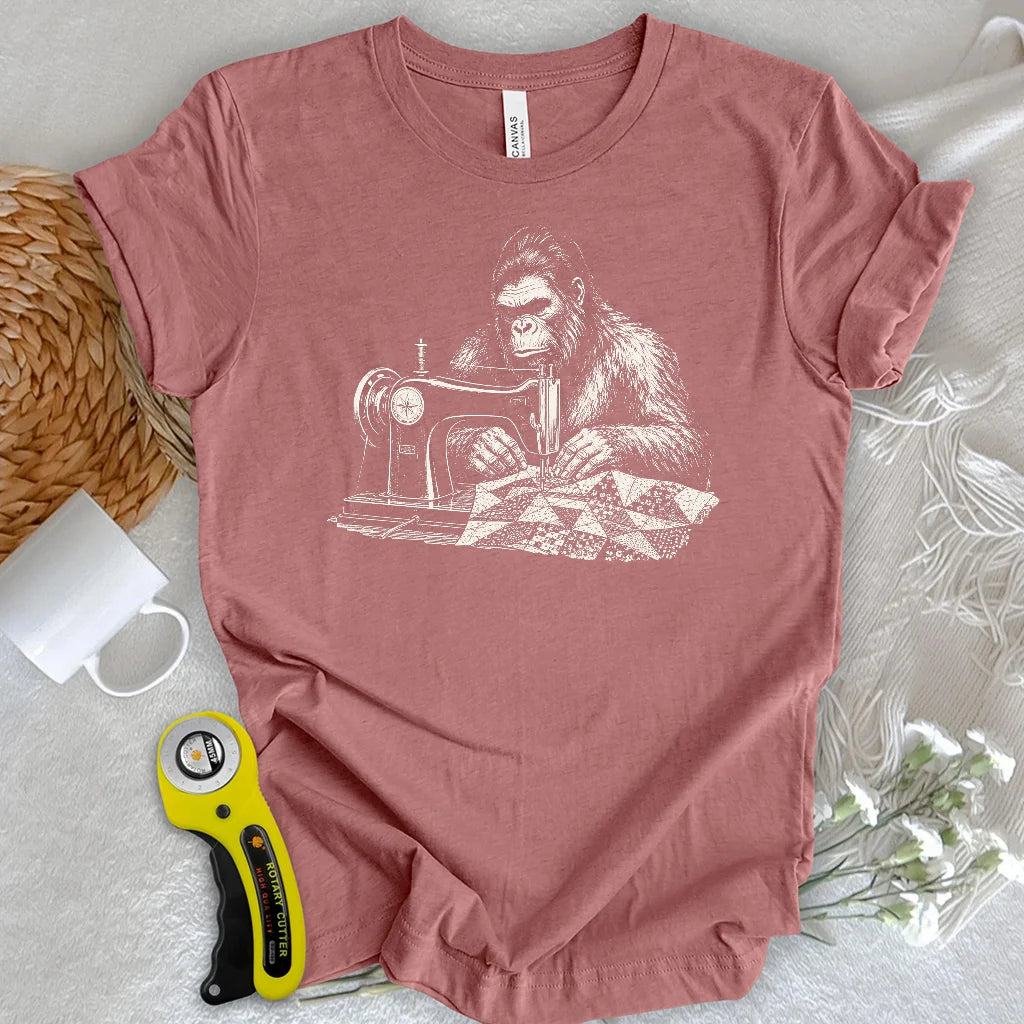 Quilting Bigfoot T-shirt