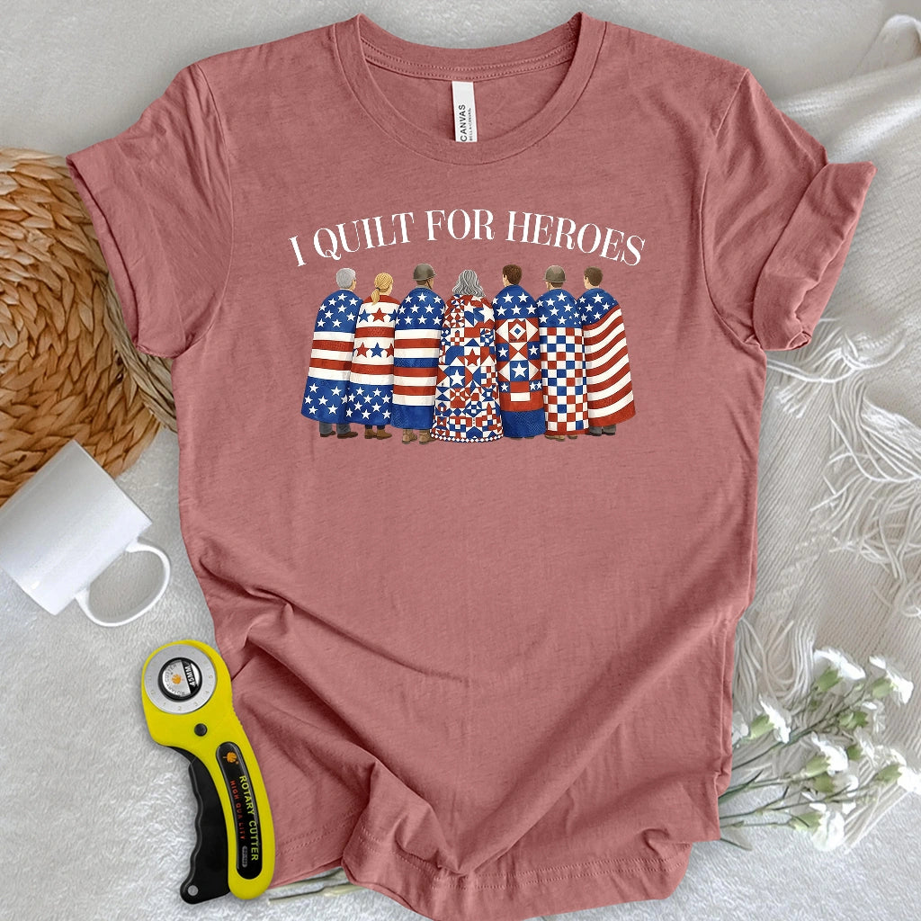"Custom Name" Quilts of Honor T-shirt