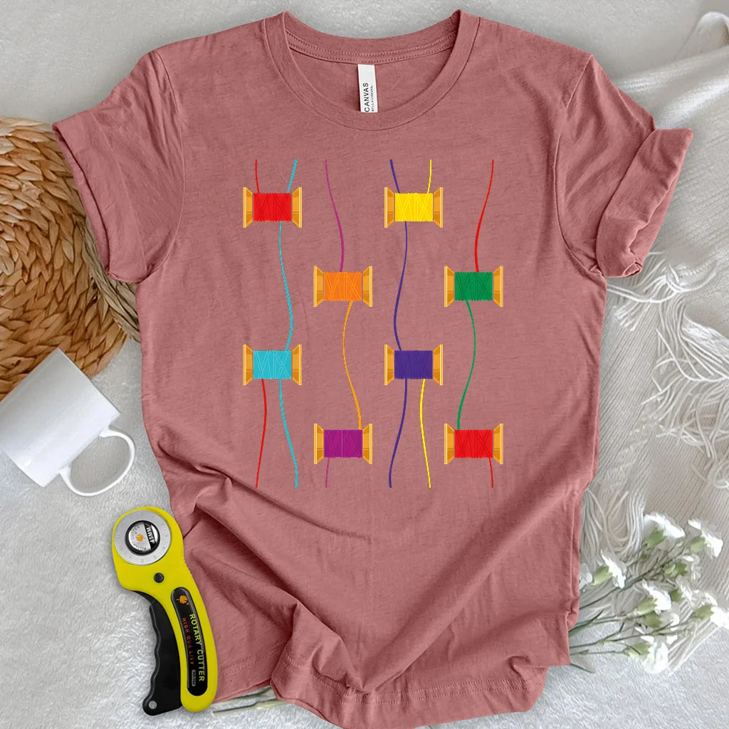Rainbow Threads T-shirt