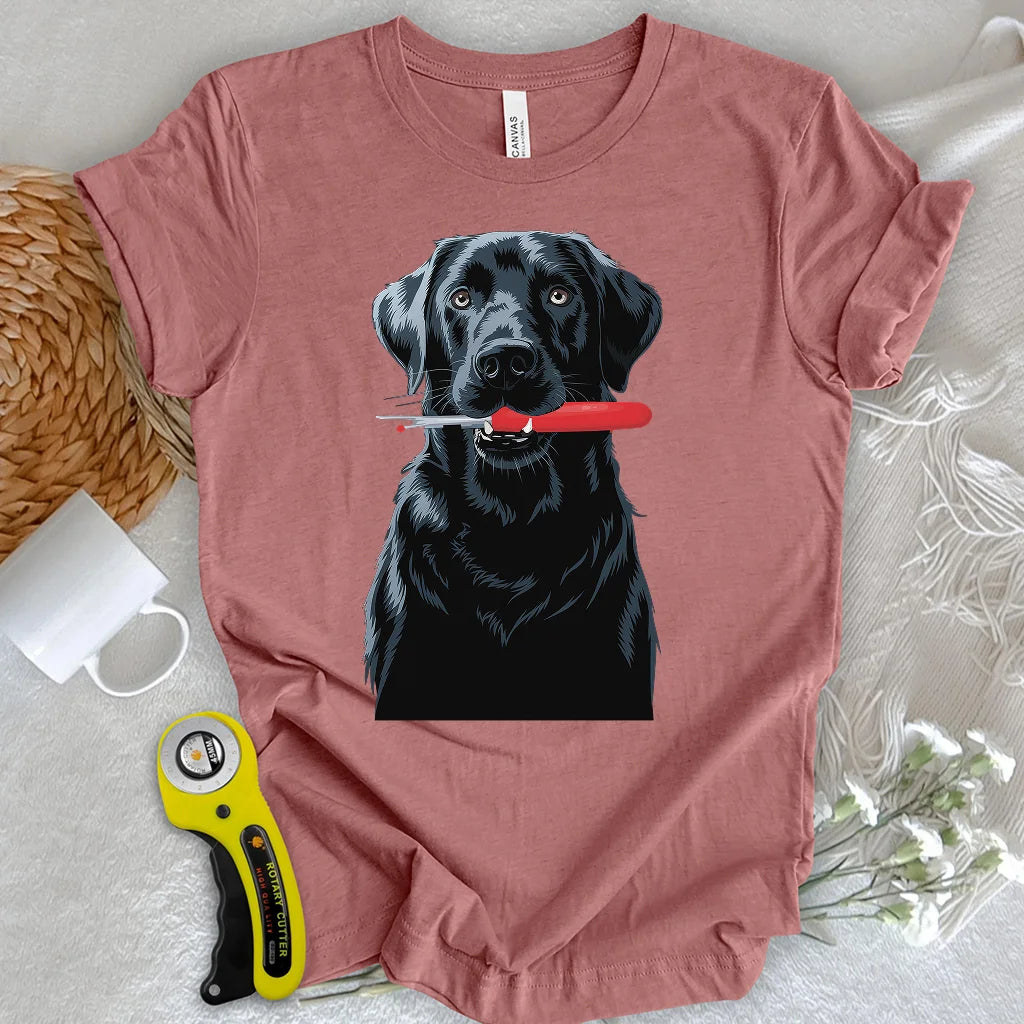 T-shirt décousu
