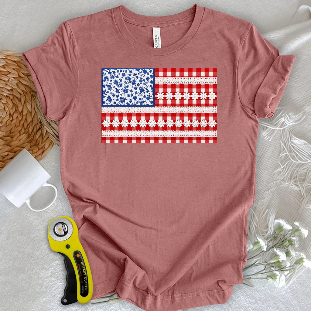 Stars & Scraps Flag T-shirt