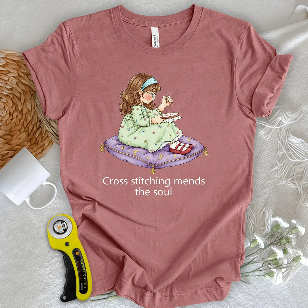 T-shirt "Coudre l'âme"