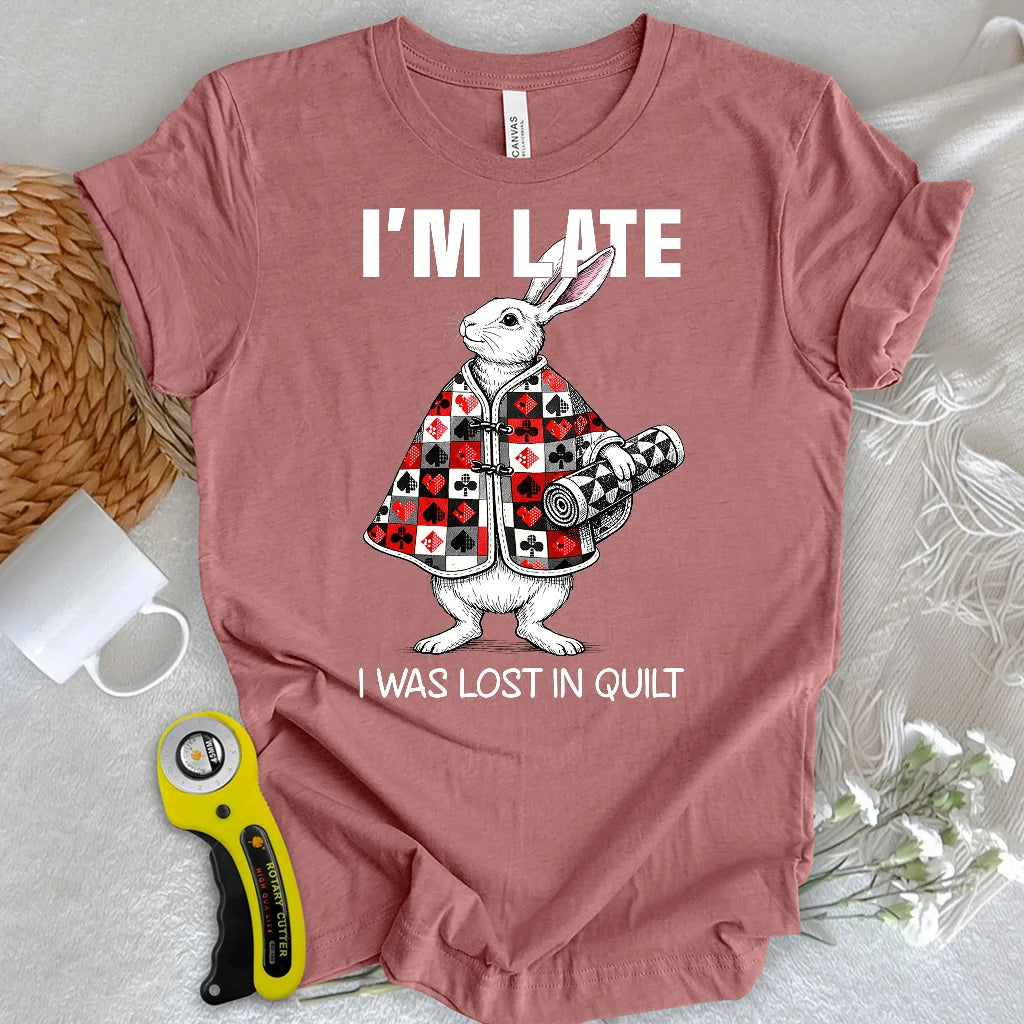 Wonderland Patchwork Hare T-shirt