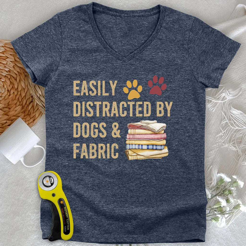 Paws & Patterns Lady V-neck