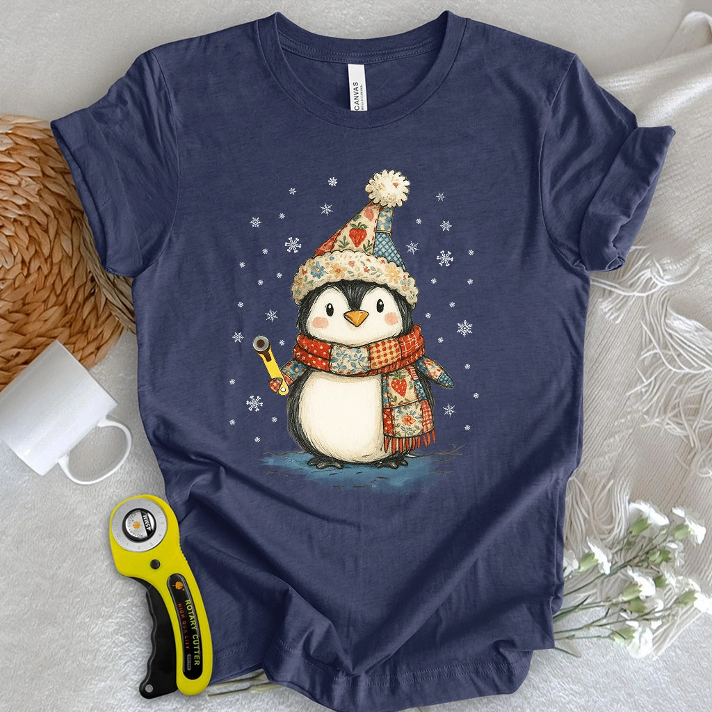 Quilty Little Penguin T-shirt