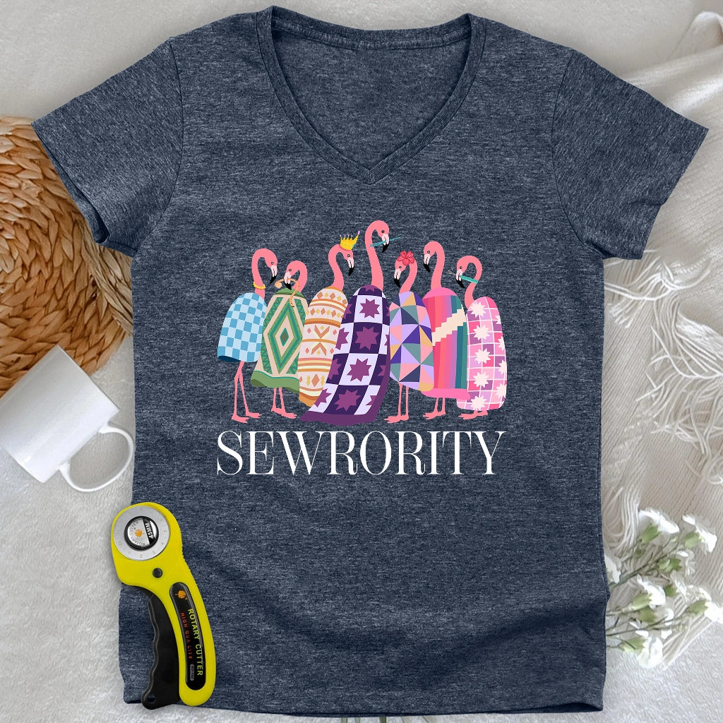 Sewrority Sisters Lady V-neck