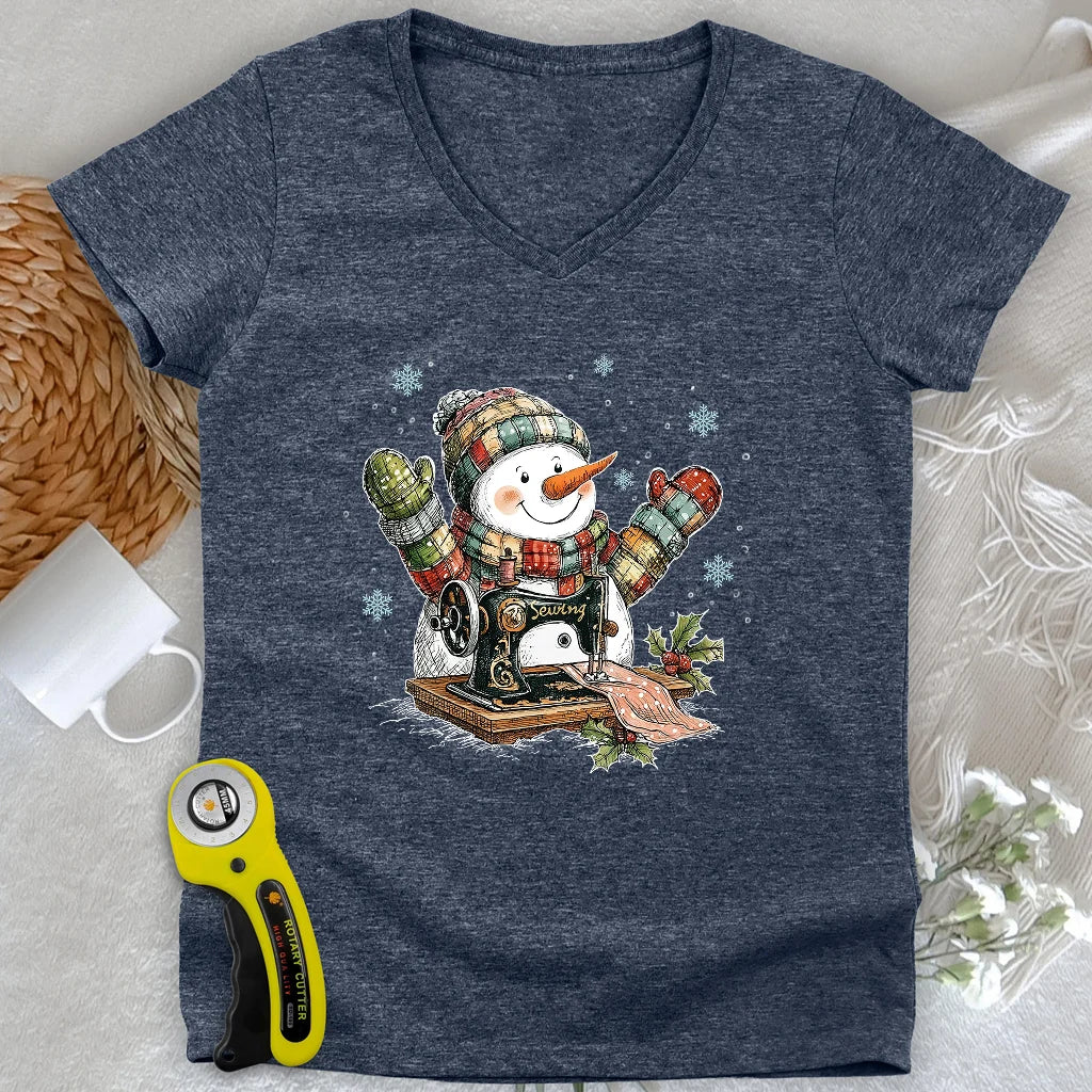 Snow Sew Lady V-neck