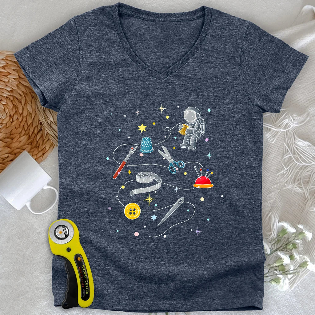 Through the Stars Lady V-neck