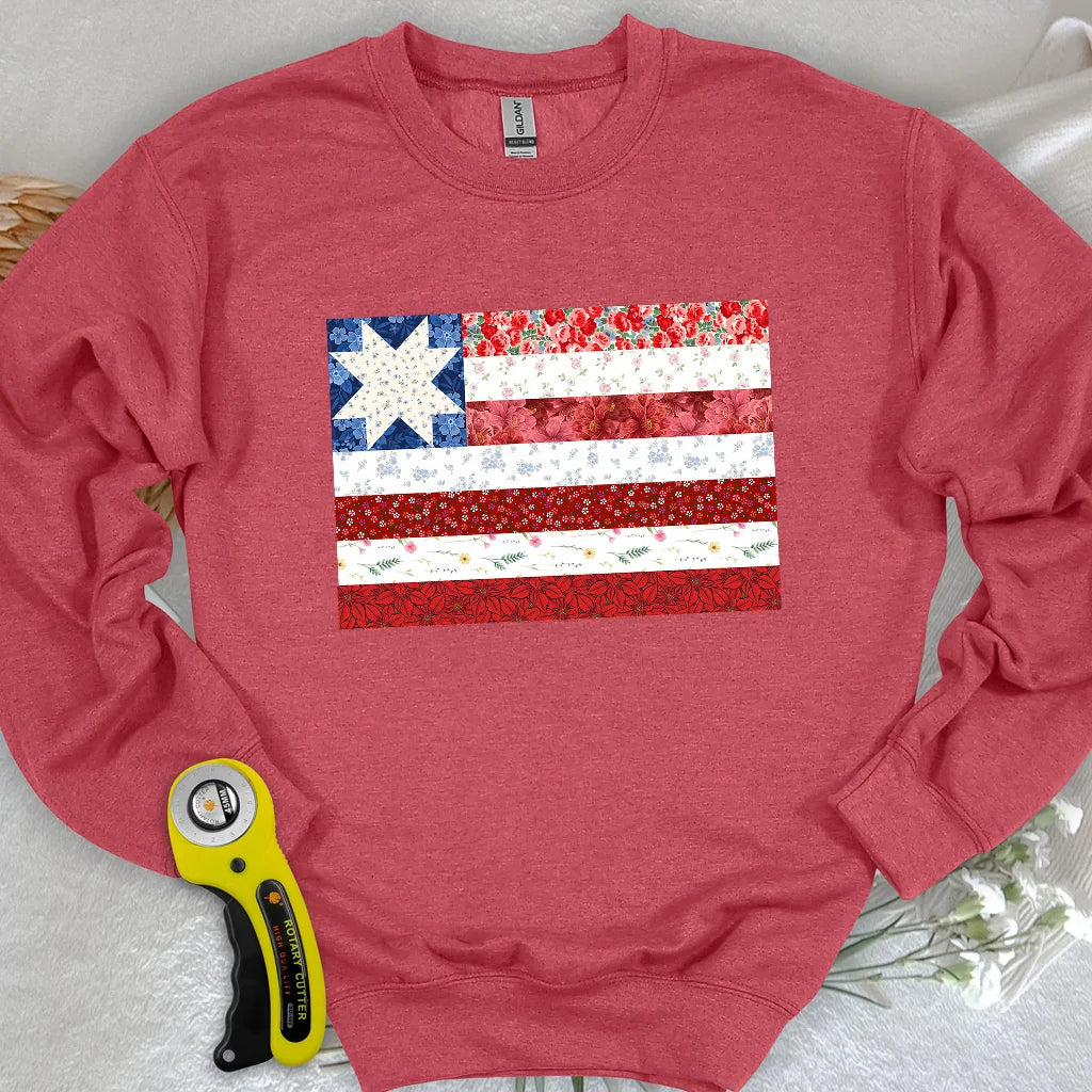 USA Star Flag Sweatshirt