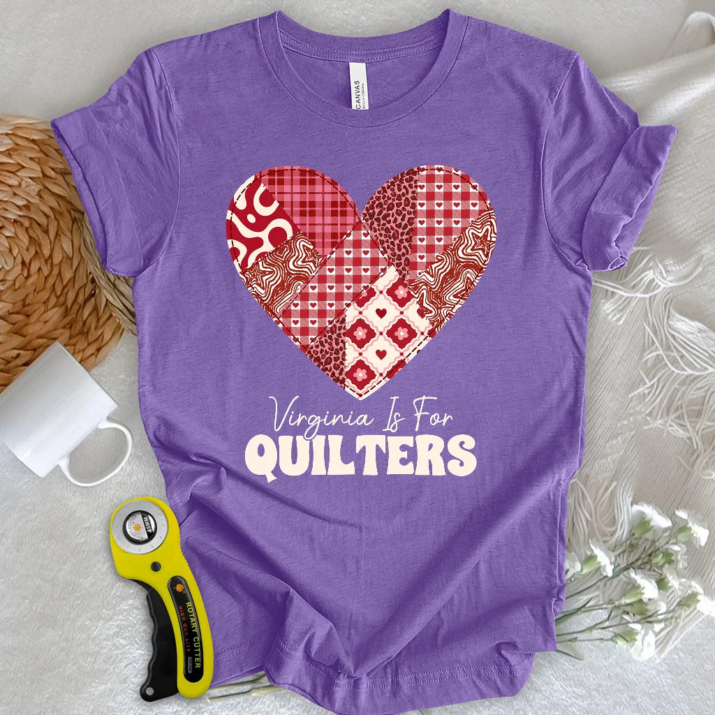 Quilting In The Old Dominion T-shirt