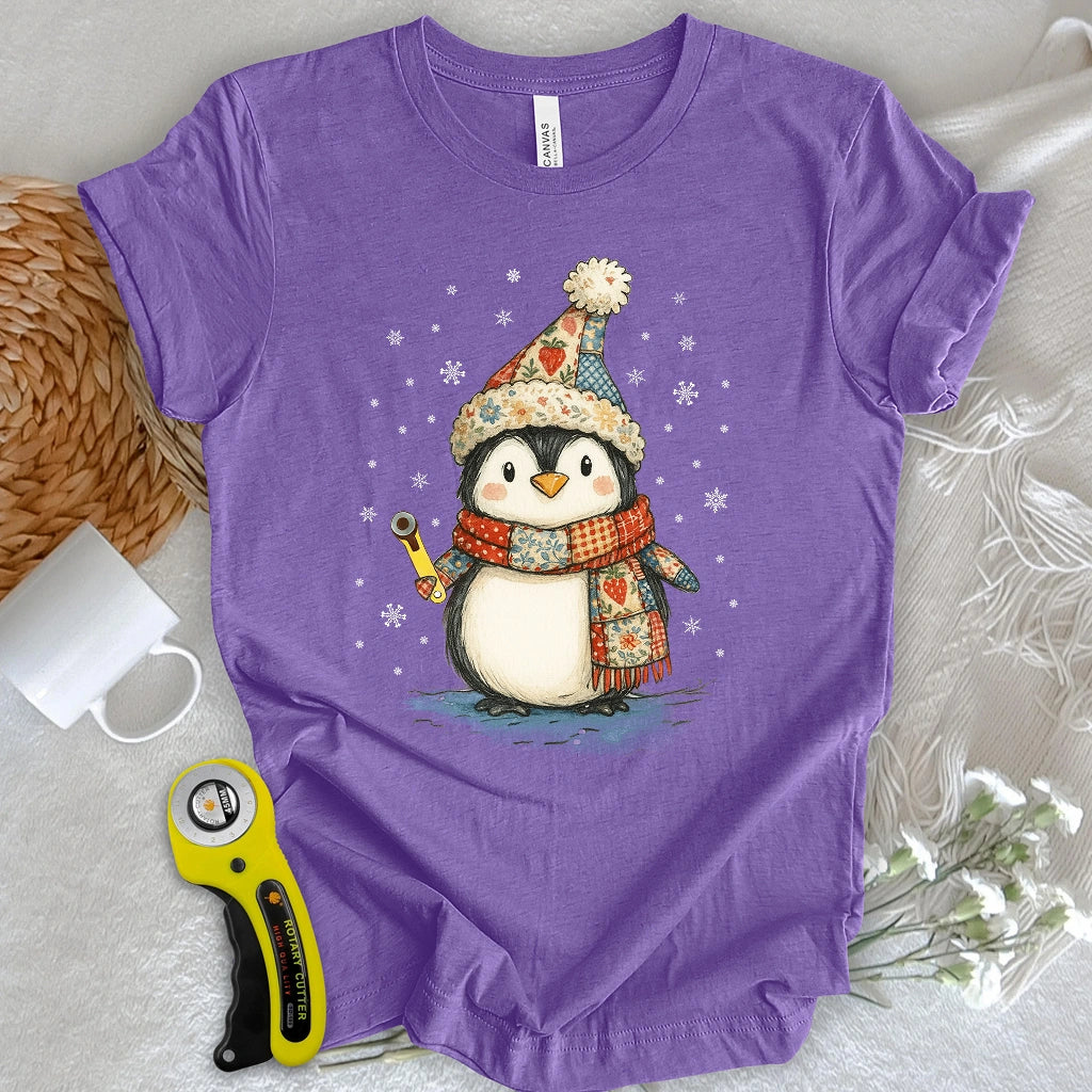 Quilty Little Penguin T-shirt