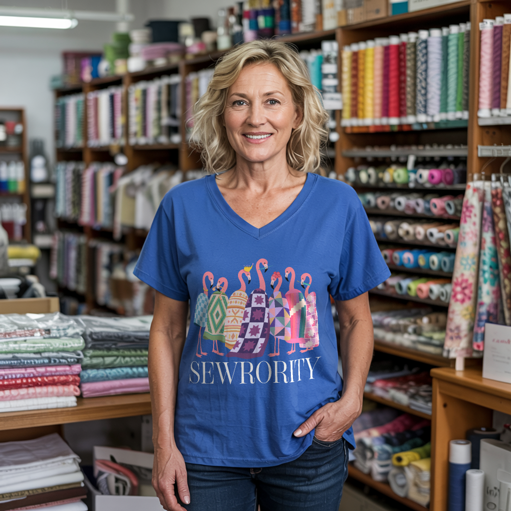 Sewrority Sisters Lady V-neck