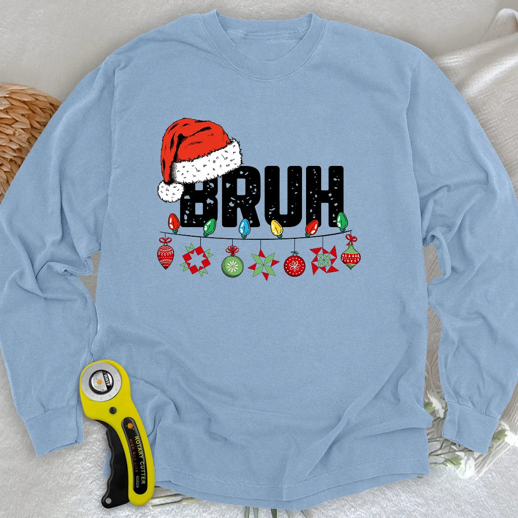 T-shirt manches longues Bruh