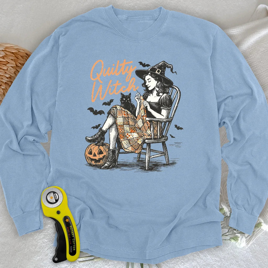 T-shirt manches longues Quilty Witch
