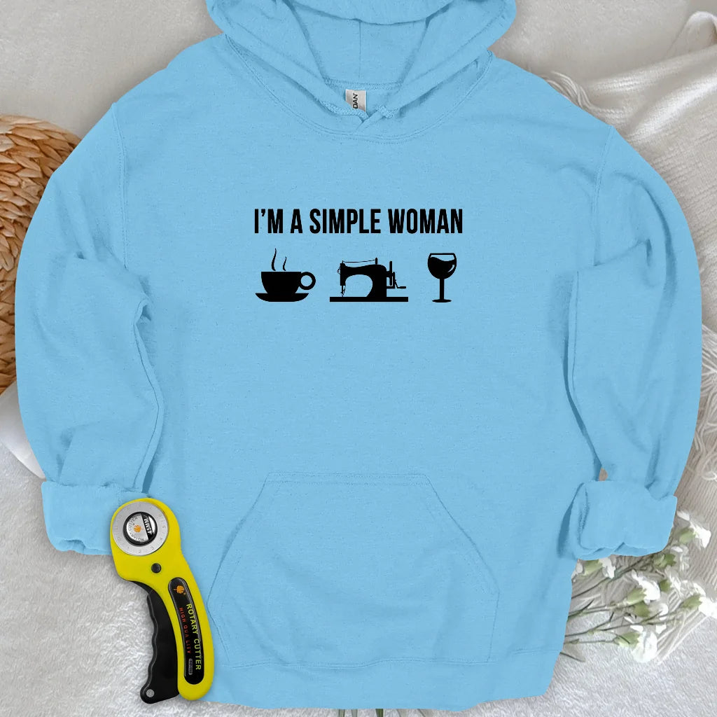 Simply Sip and Sew Hoodie