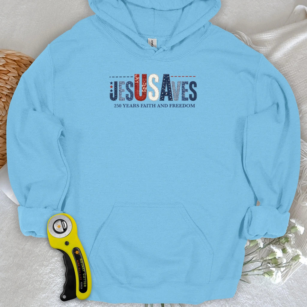 Stitching Faith Since 1776 Hoodie