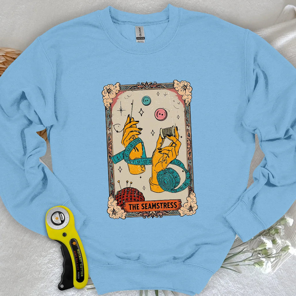 Tarot Card Seamstress Sweatshirt