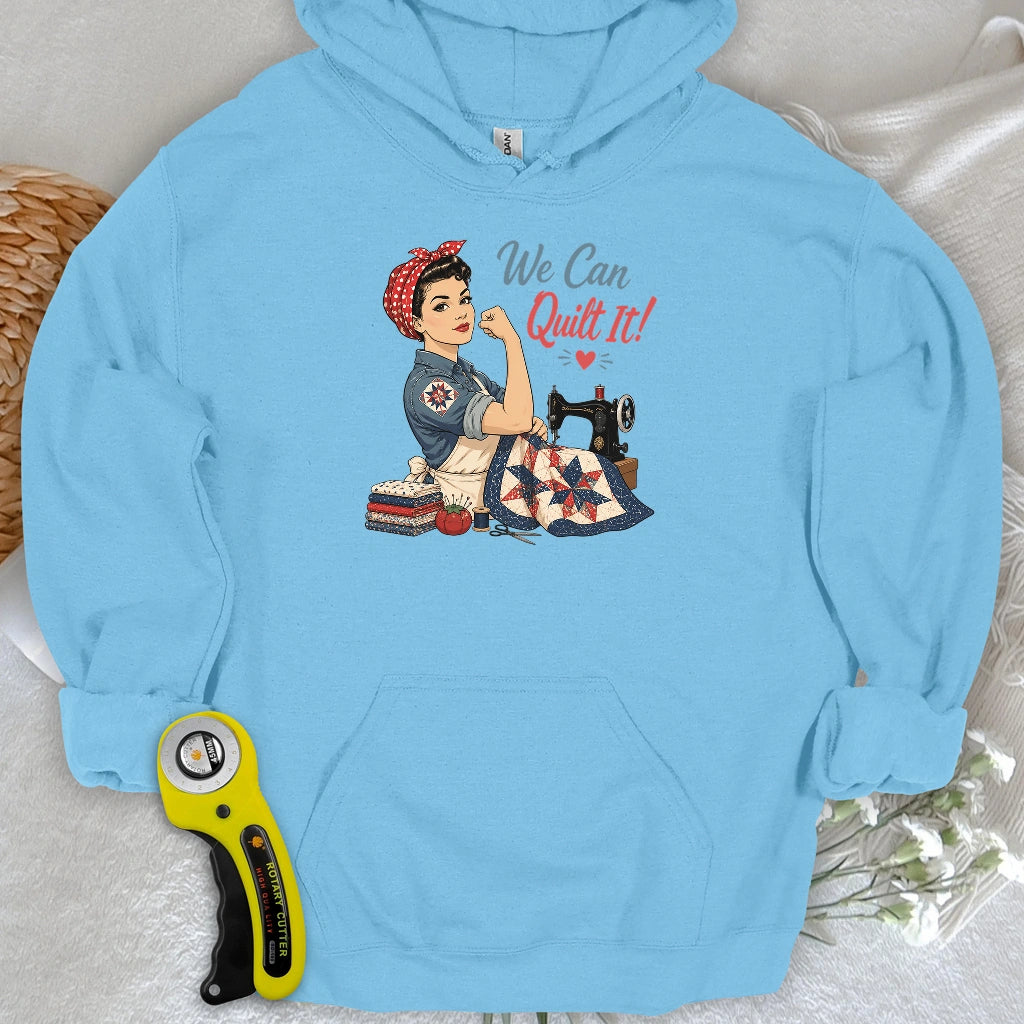 We Can Quilt It Hoodie