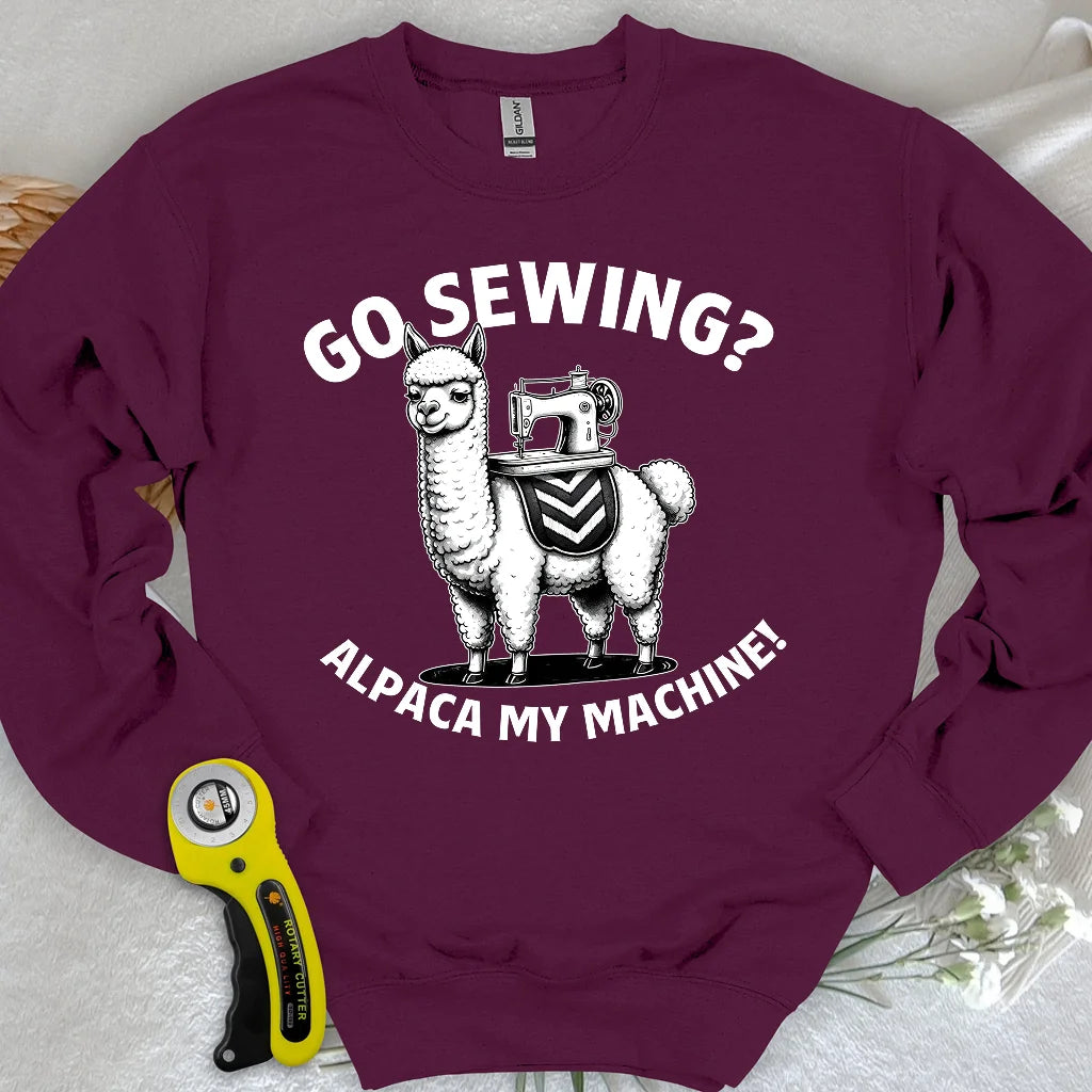 Alpaca Machine Sweatshirt