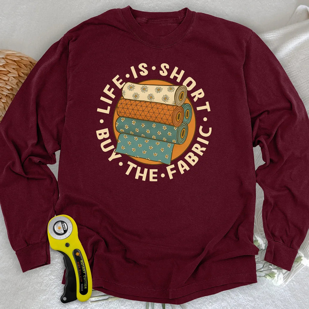 Kaufen Sie das Stoff-Langarm-T-Shirt