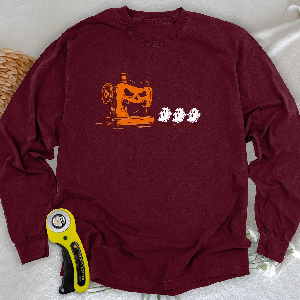 T-shirt manches longues Demon Stitch Machine