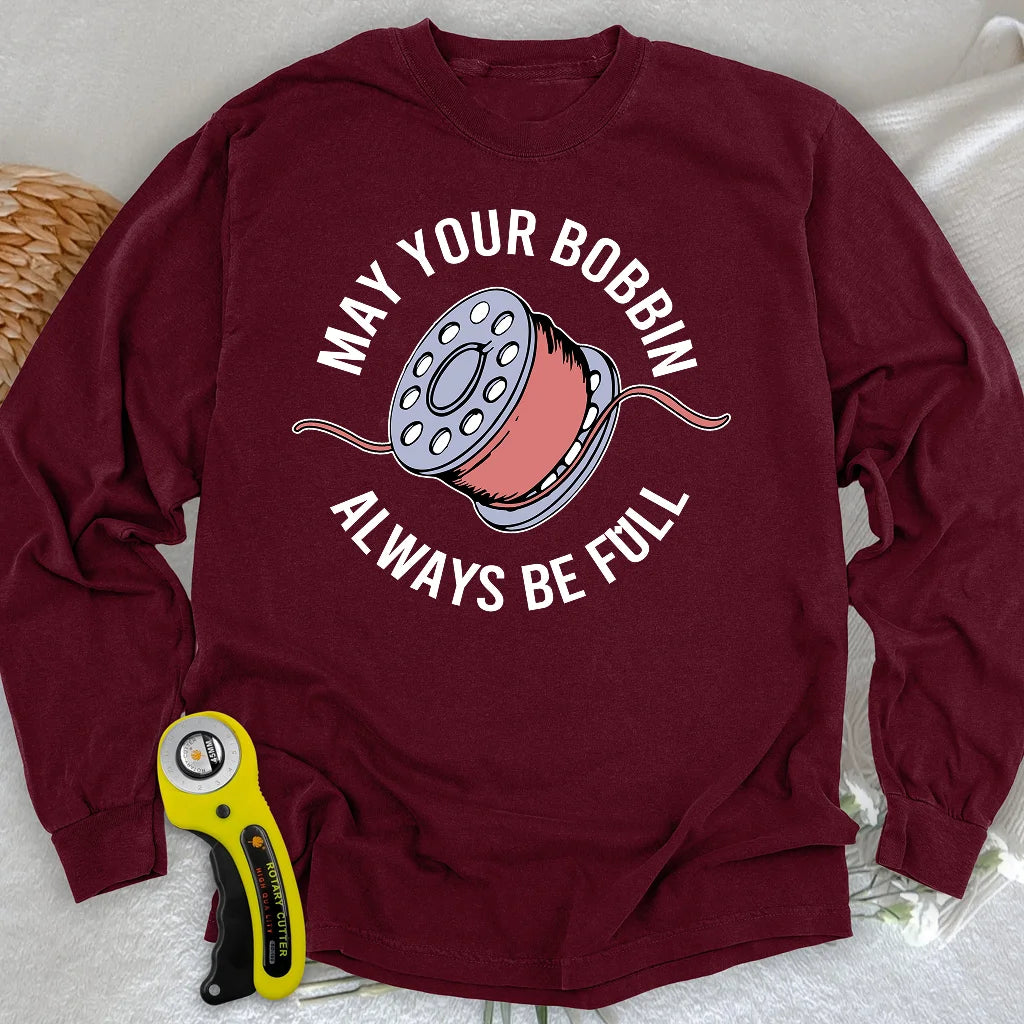 Full Bobbin Blessing Langarm-T-Shirt