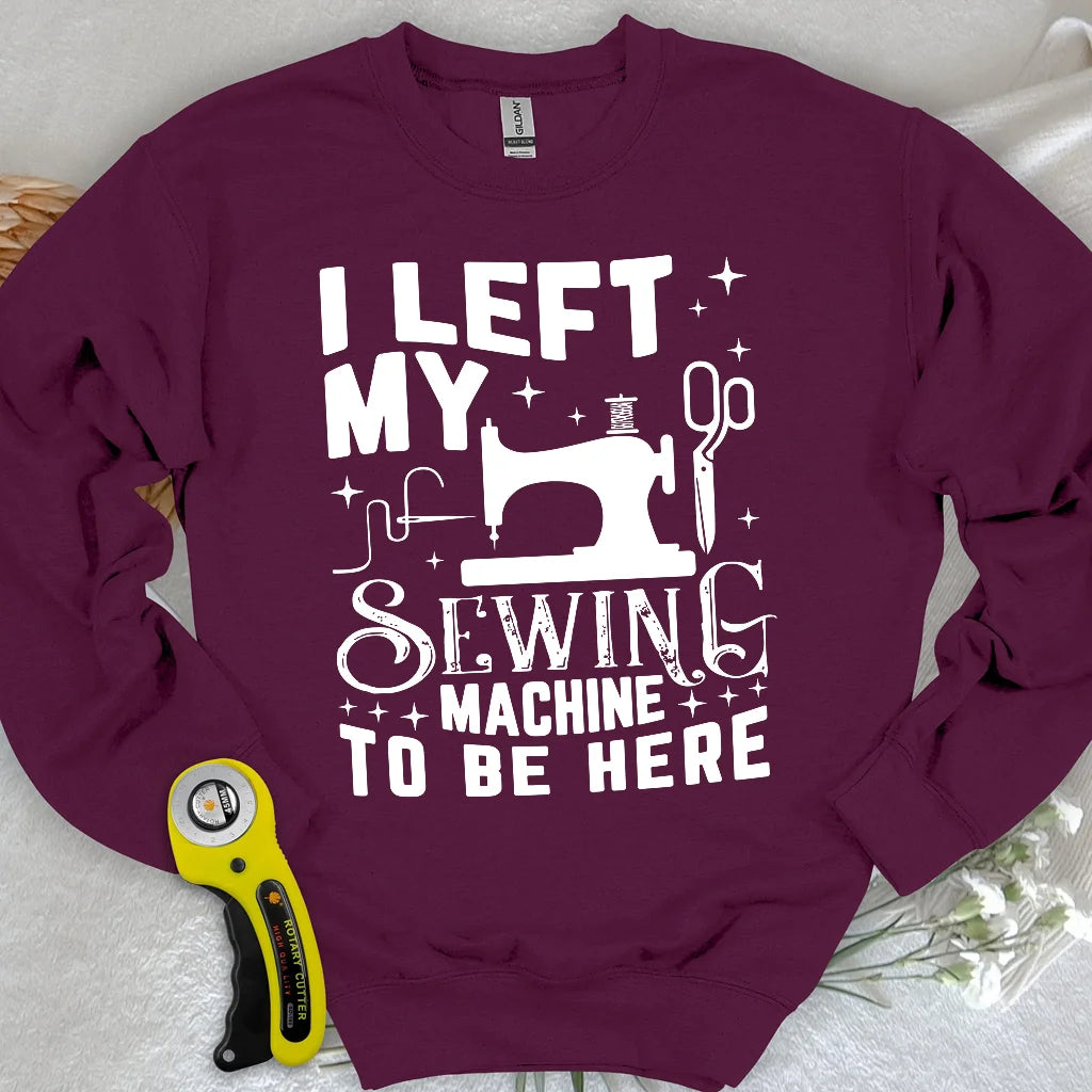 Sweat-shirt Left Be Here