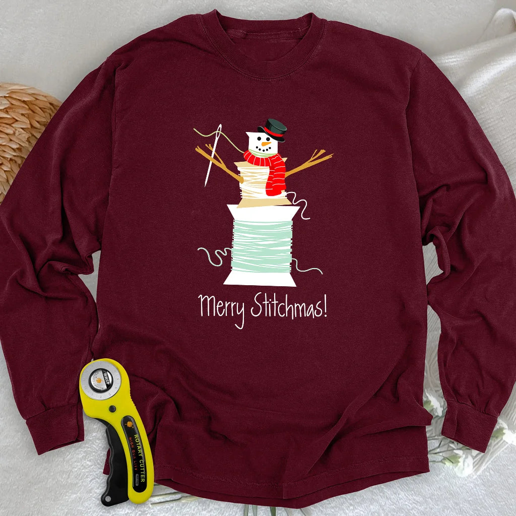 Joyeux Stitchmas ! T-shirt à manches longues