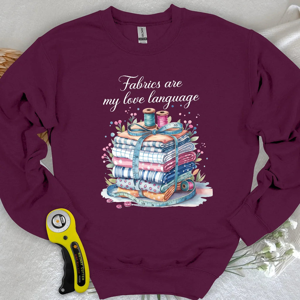 Mon sweat-shirt Langage de l'amour