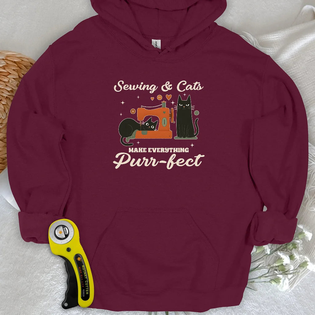 Purr-fect Sewing Hoodie