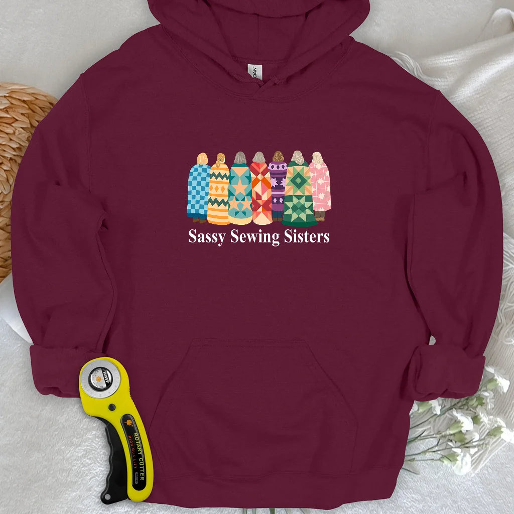 Sassy Sewing Sisters Hoodie