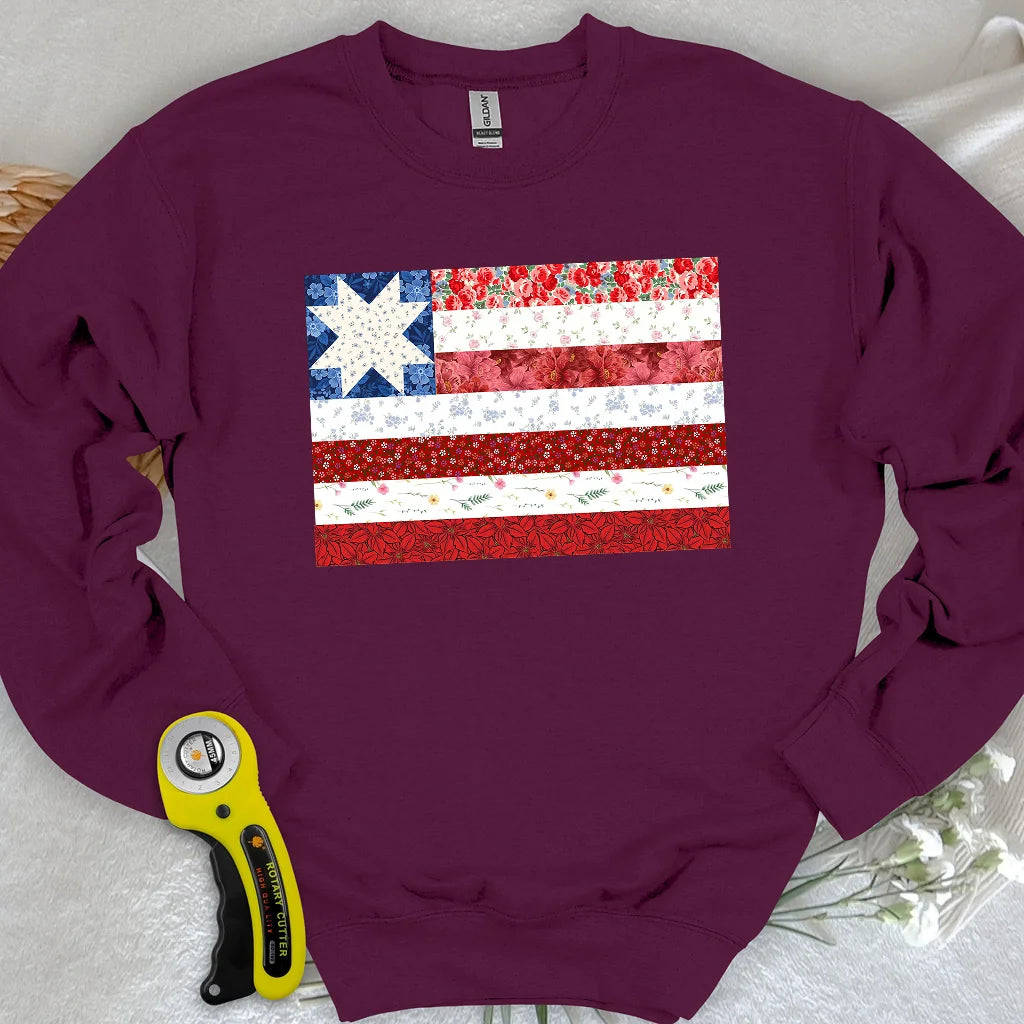 USA Star Flag Sweatshirt