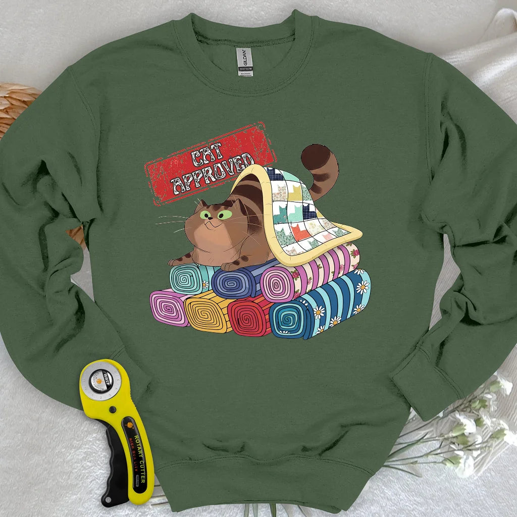 Sweat-shirt approuvé par les chats