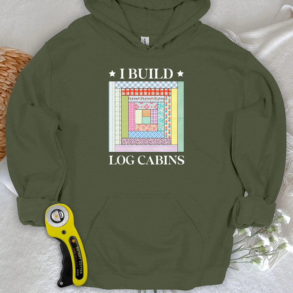 Log Cabin Builder Hoodie