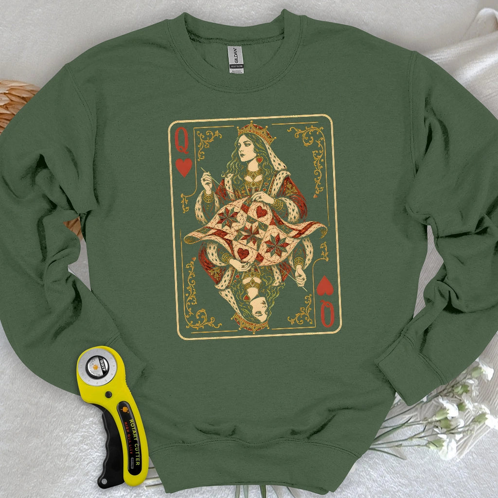 Queen Of Quilt Sweatshirt