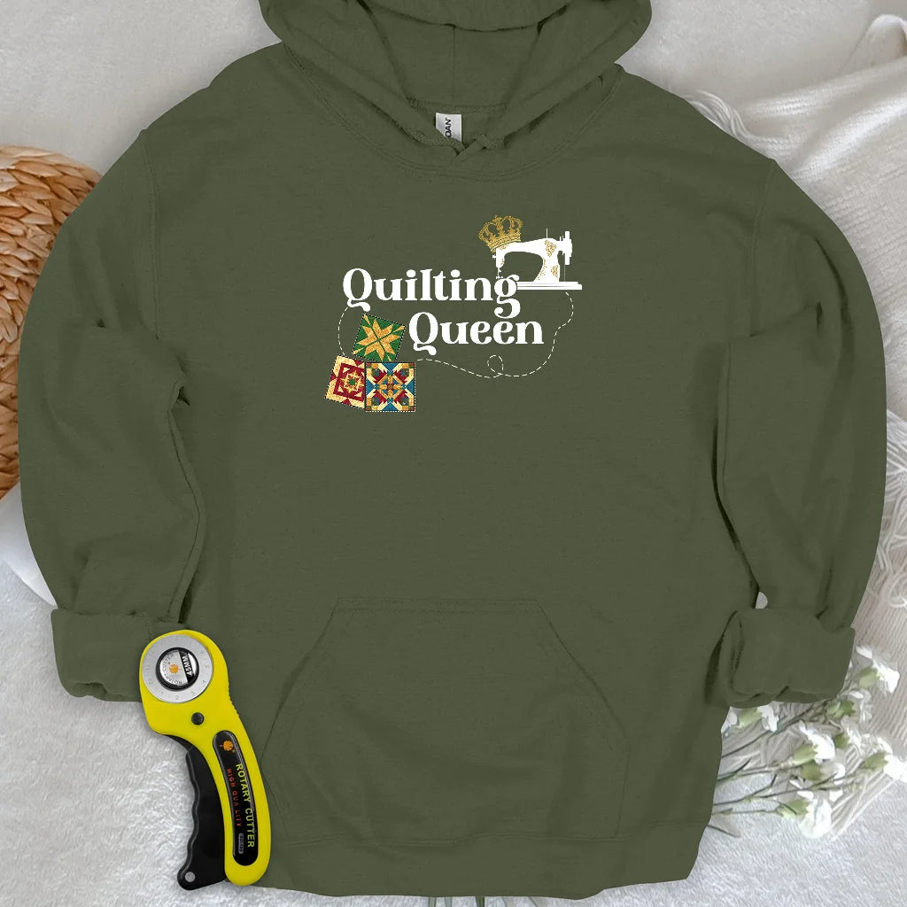 Sweat Ă capuche reine de la couture