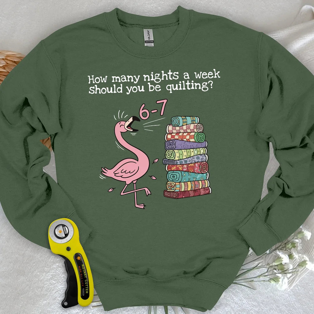 Sew-7 Nights a Week Sweatshirt