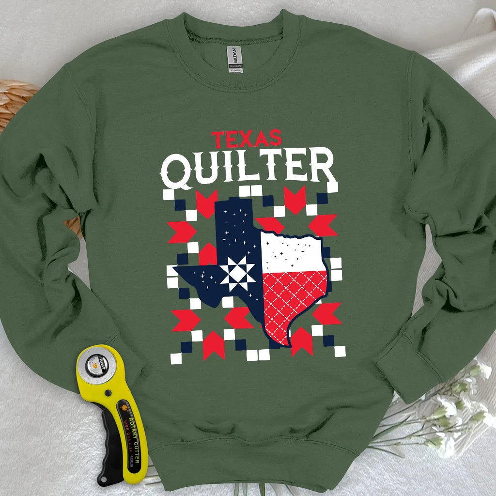 Texas Quilter Sweatshirt
