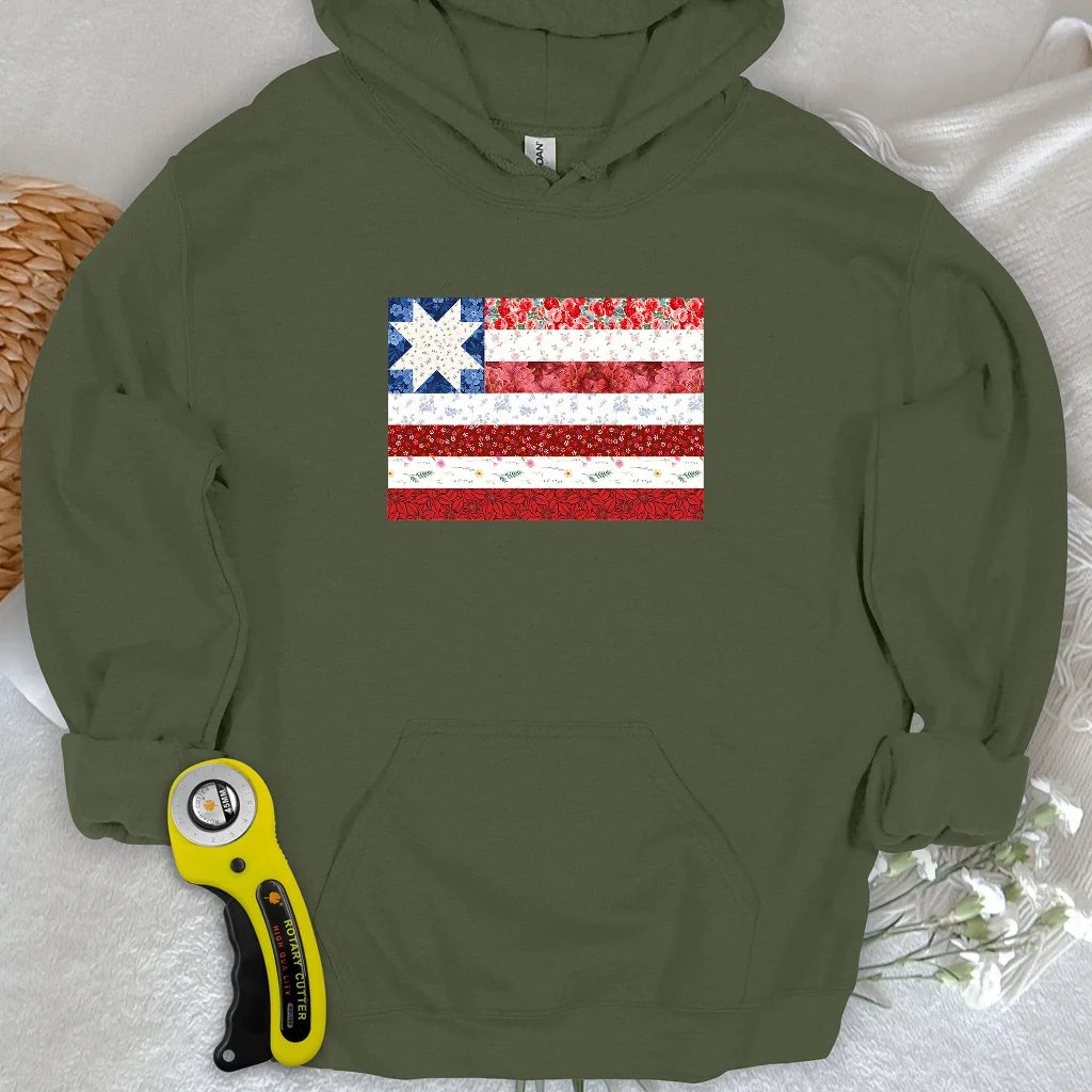 USA Star Flag Hoodie