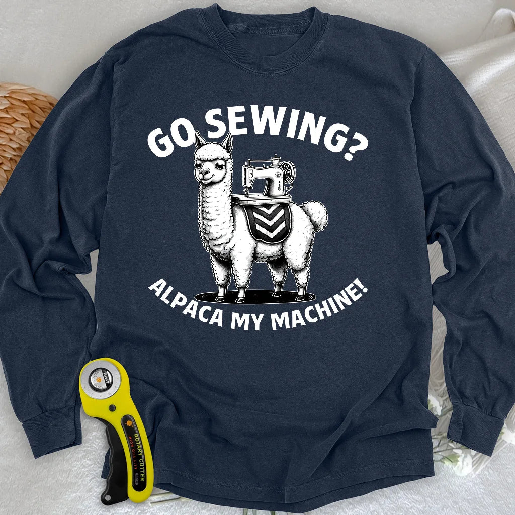 Alpaca Machine Long Sleeve T-shirt