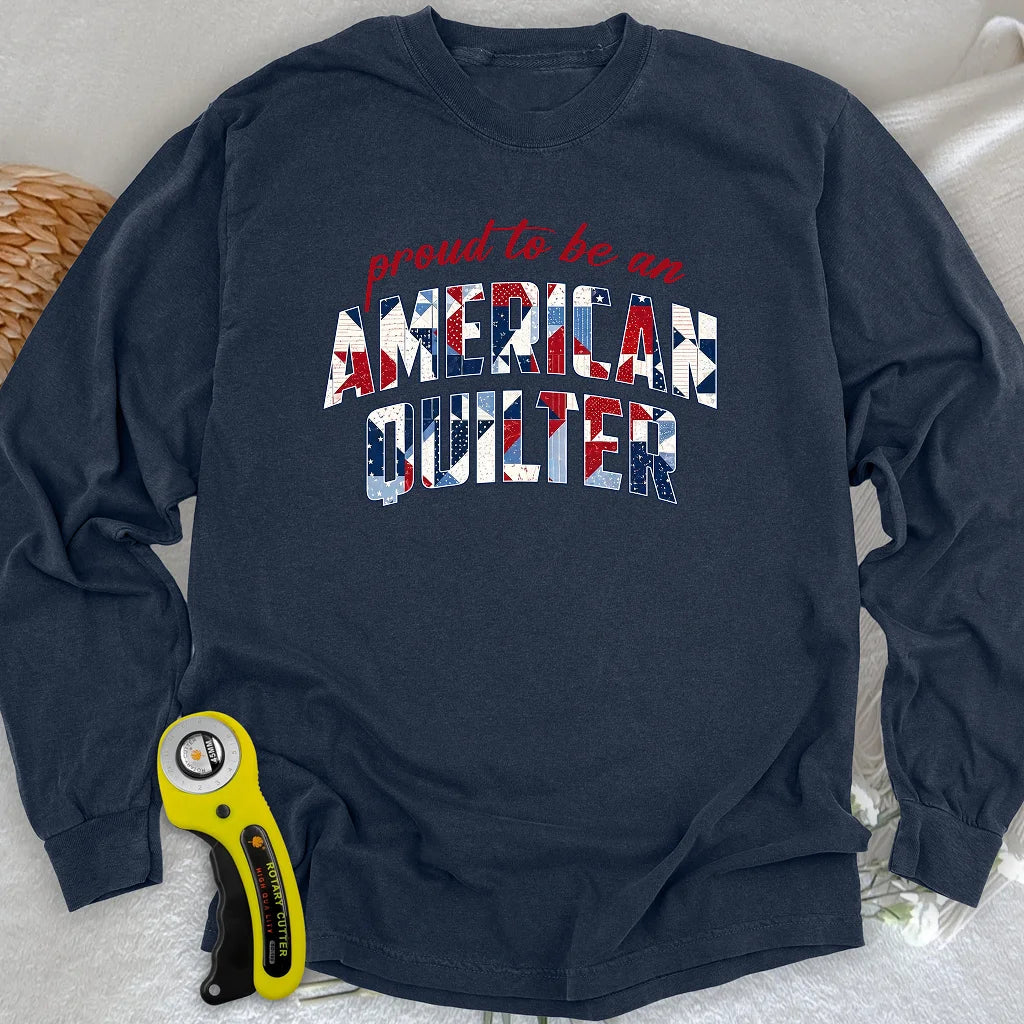 American Quilter Long Sleeve T-shirt