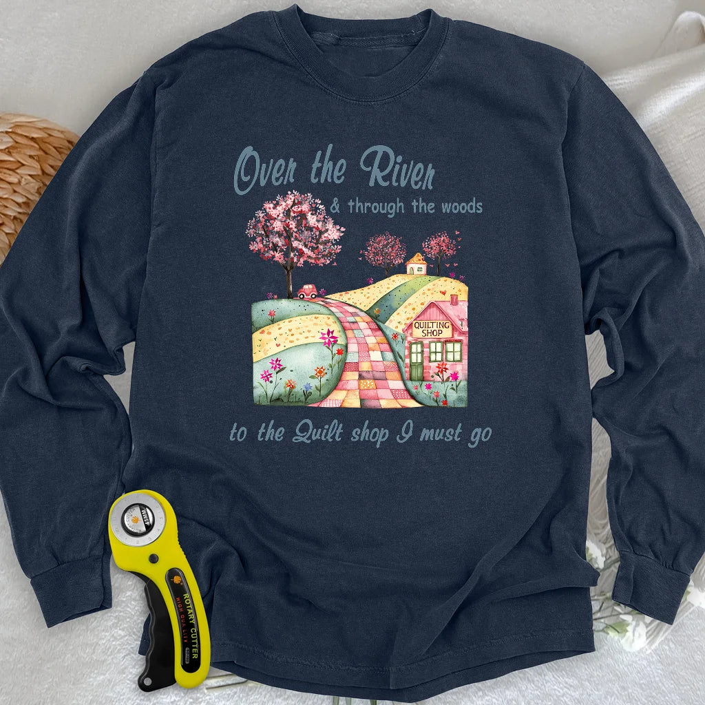 T-shirt manches longues Over the River