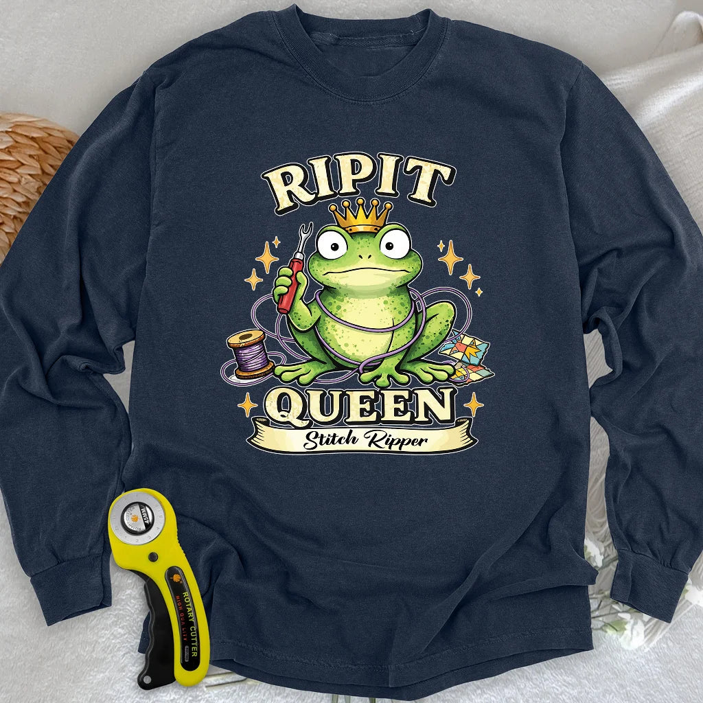 RIPIT Queen Long Sleeve T-shirt