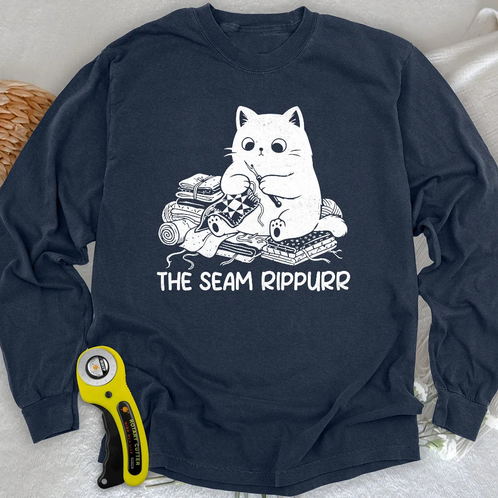 Seam Rippurrr Long Sleeve T-shirt